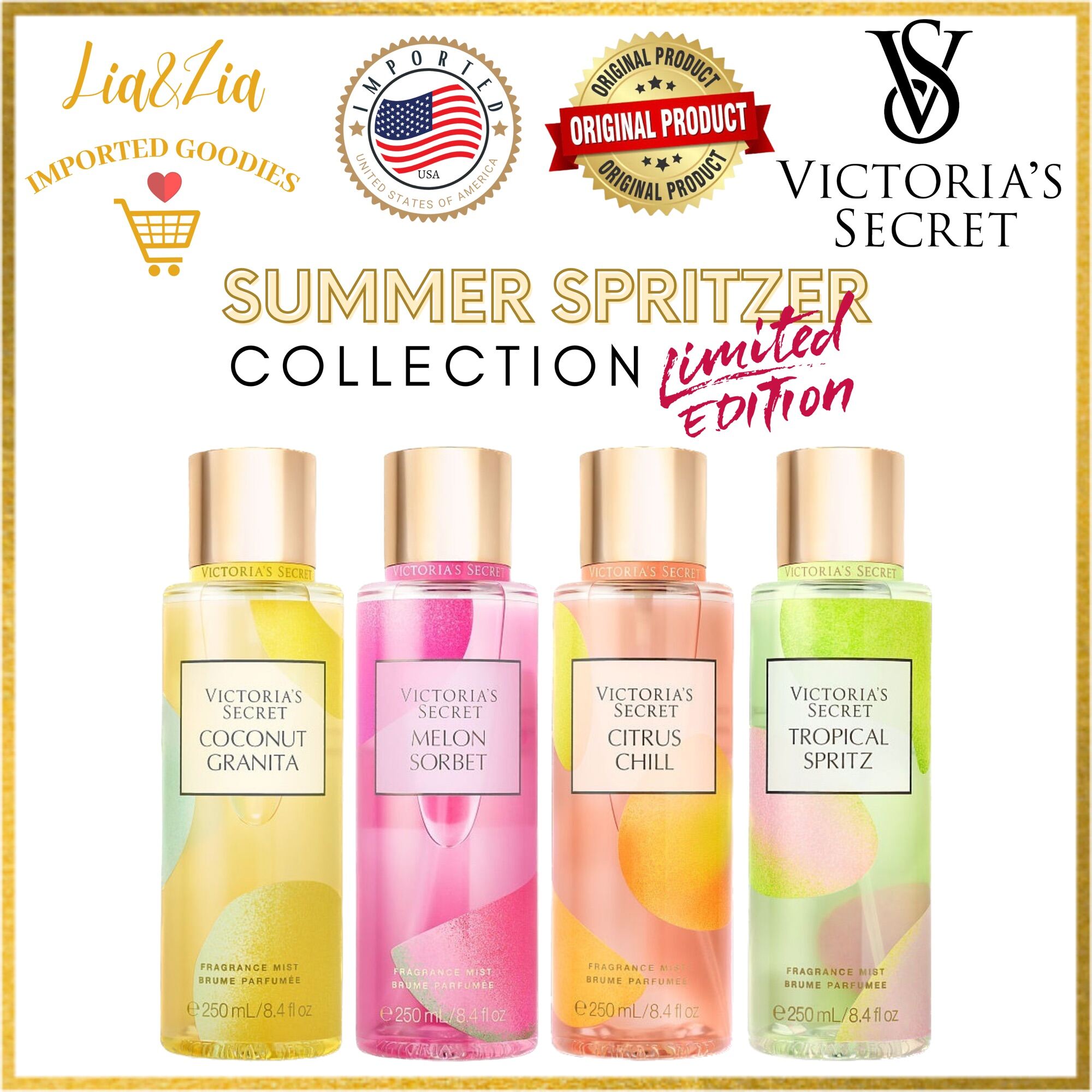 Victoria’s Secret : Summer Stritzers Limited Edition : Coconut Granita 