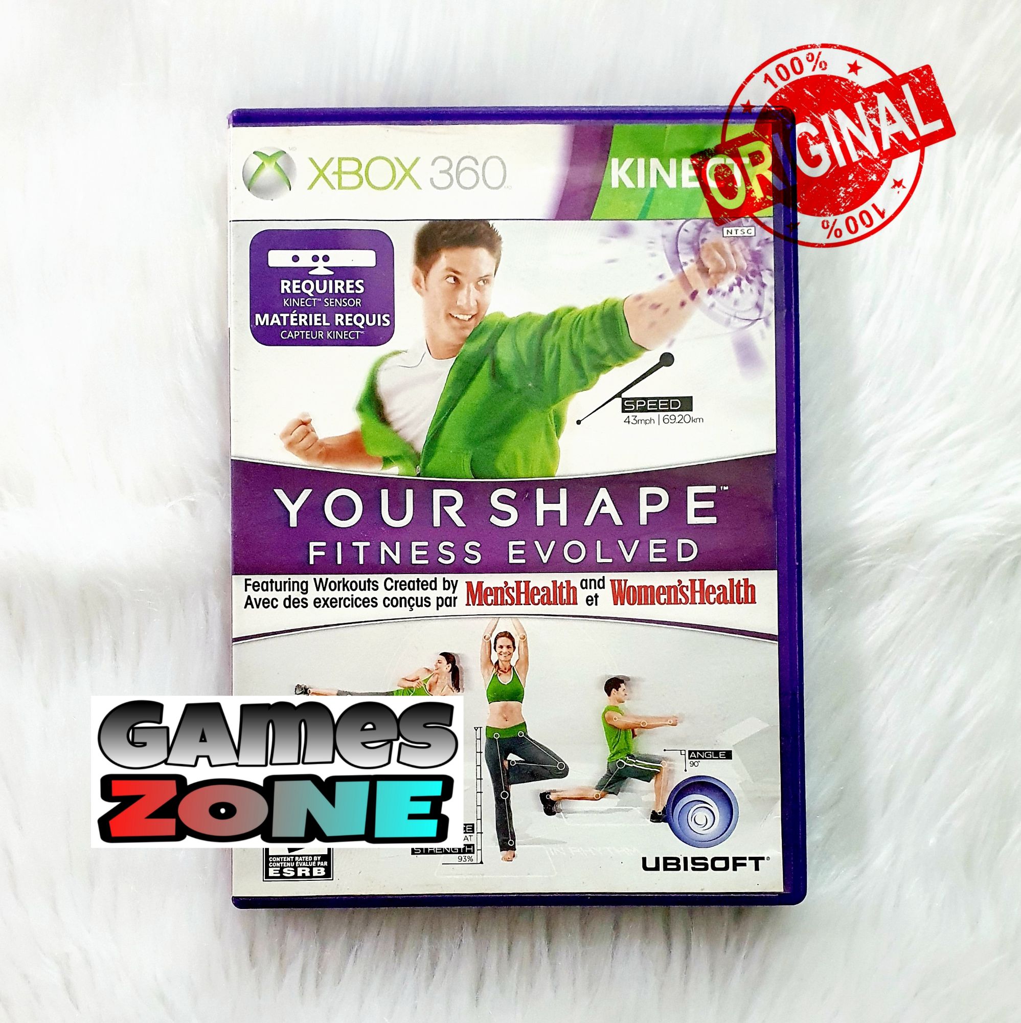Xbox 360 Game Kinect Your Shape Fitness Evolved (with freebie)