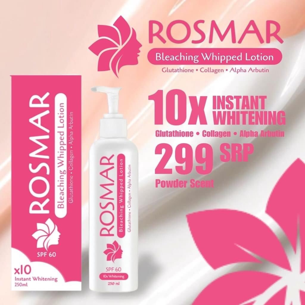 Rosmar Lotion Spf60 Bleaching Scrub 300g, 100g, Lazada PH