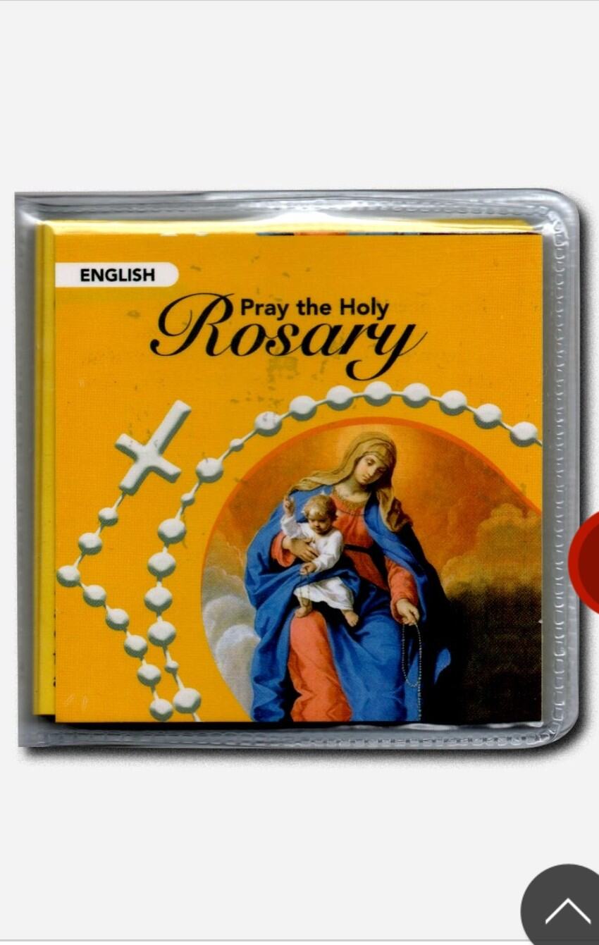 Pray The Rosary Guide With Plastic Cover Lazada Ph