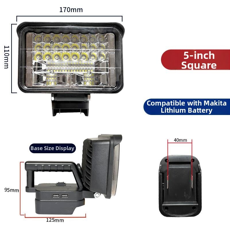 LIMATI | DIY Rechargeable Work Lamp