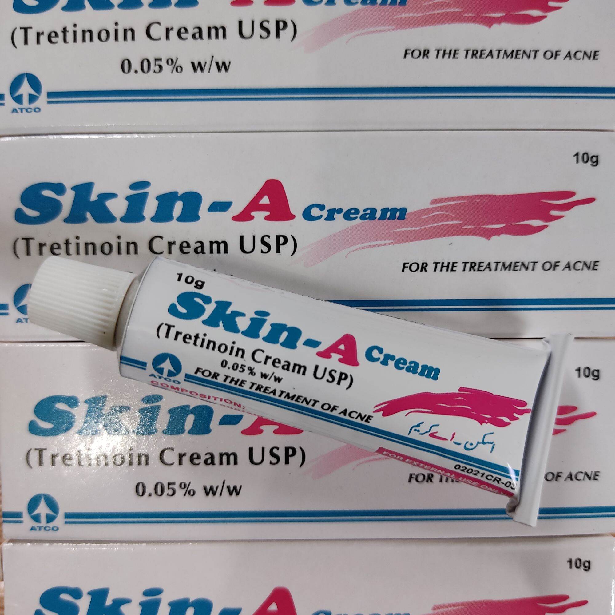 Tretinoin Cream Skin A Cream treatment of acne pimples 0.05 w/w 10g