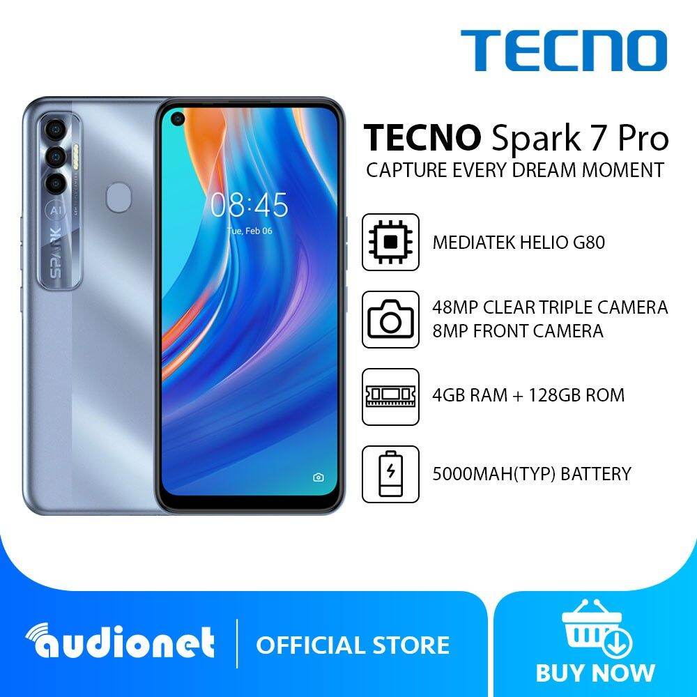 specs of tecno spark 7 pro