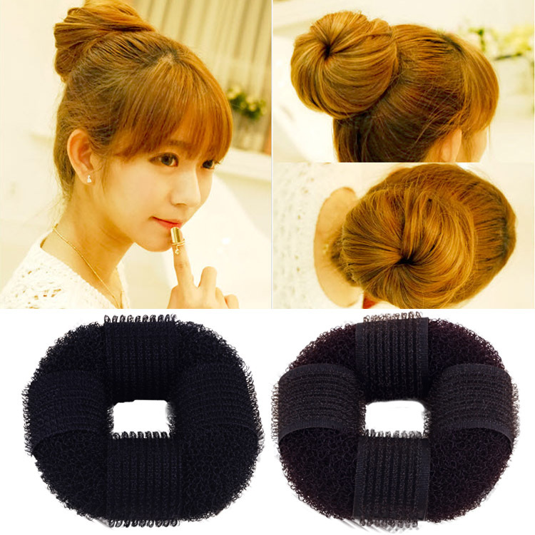 Donuts Bun Bud-like Hair Style Hair Band with Velcro Versatile Lazy Hair  Tools Hairband Modeling Artifact | Lazada PH
