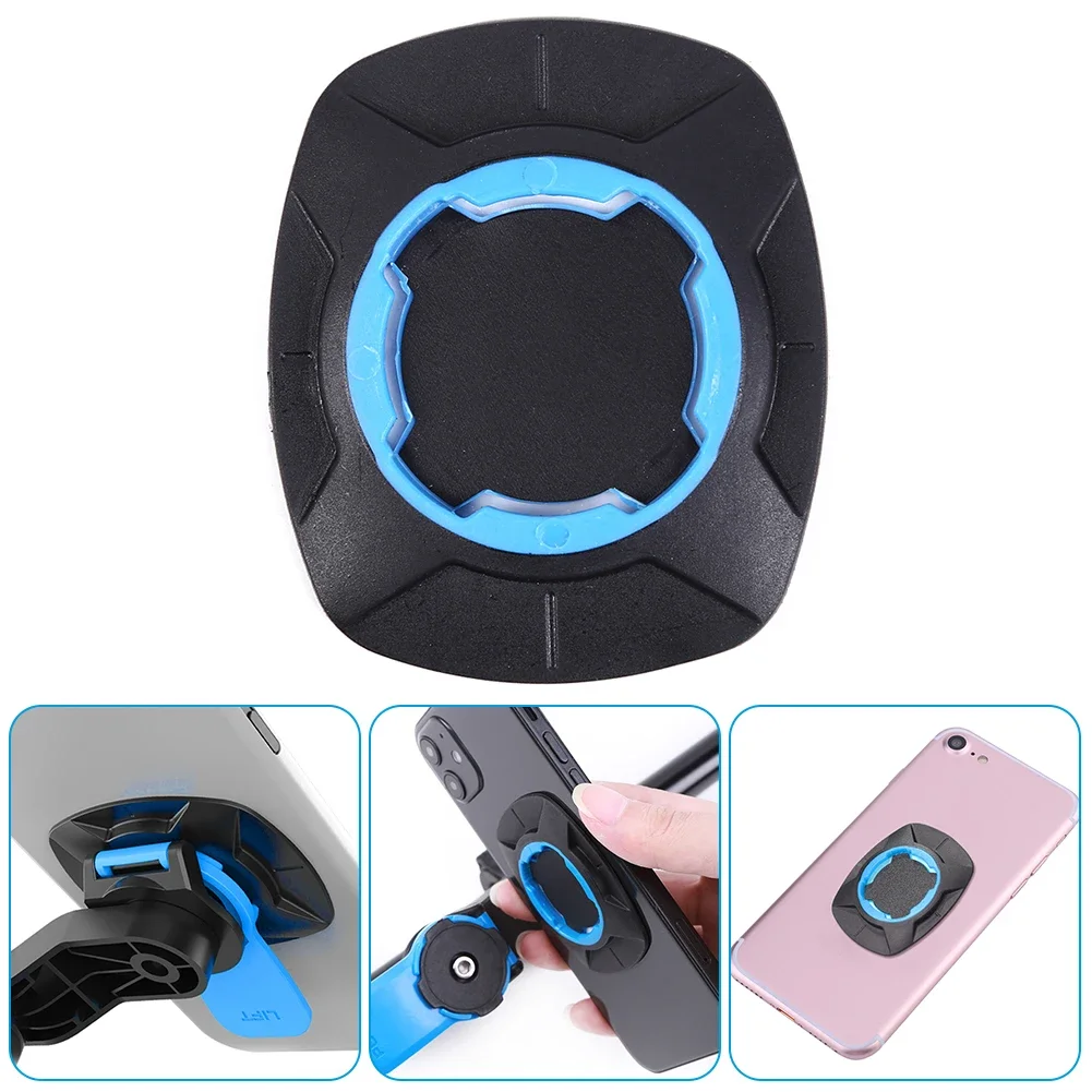Quad Lock Bike Phone Holder Stand Motorcycle Universal Shock Absorber Bicycle 360 Rotatable Navigation Handlebar Support Bracket. 