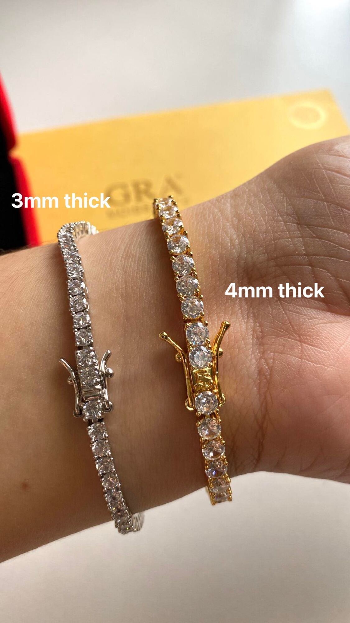 Tennis hot sale bracelet lock