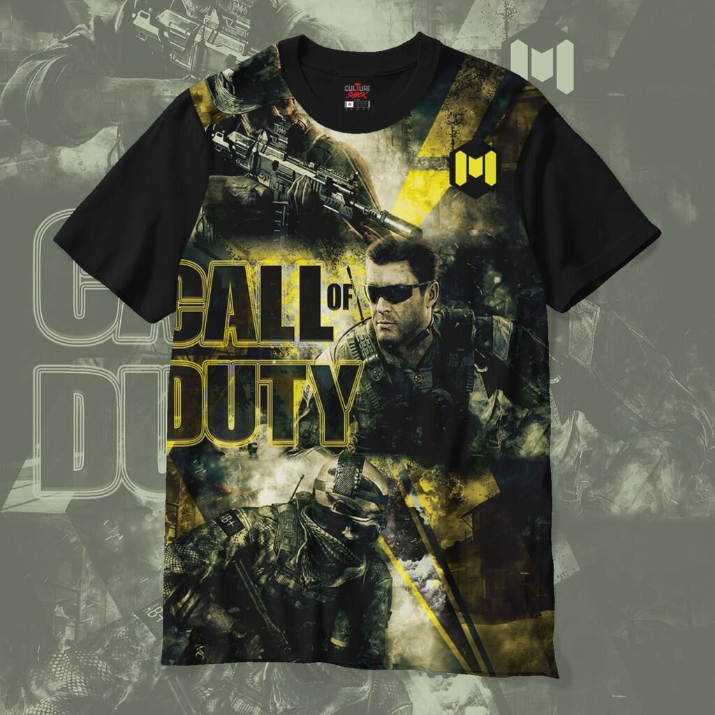 CALL OF DUTY T SHIRT 3D PRINT. 