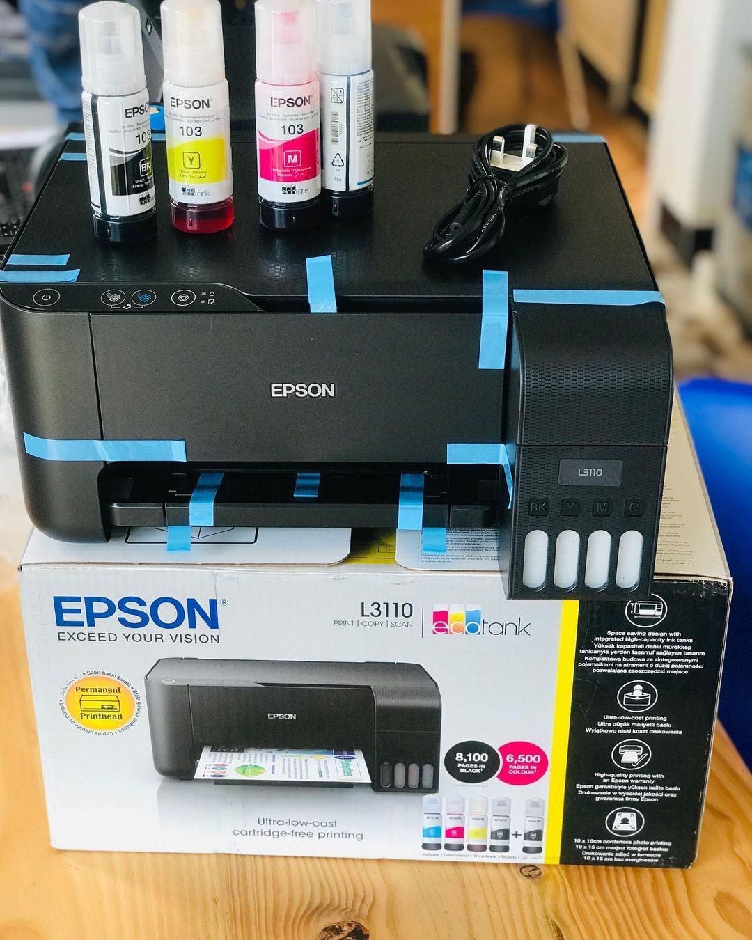 Epson Printer Eco Tank L3110 Multifunction Lazada Ph 0683