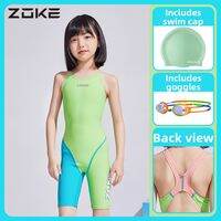 ZOKE | Professional Rapid-Dry Girls Swimming Suit Five-Piece