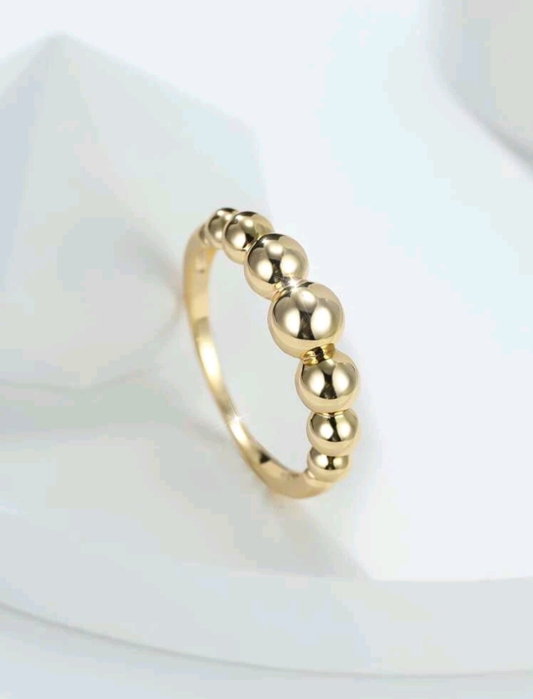 Bubble 2024 ring gold