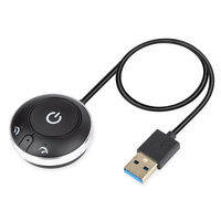 Rii RT909 Mouse Jiggler Computer Mouse Mover with Button Undetectable for PC LaptopDriver-FreeKeeps Computer AwakeSi