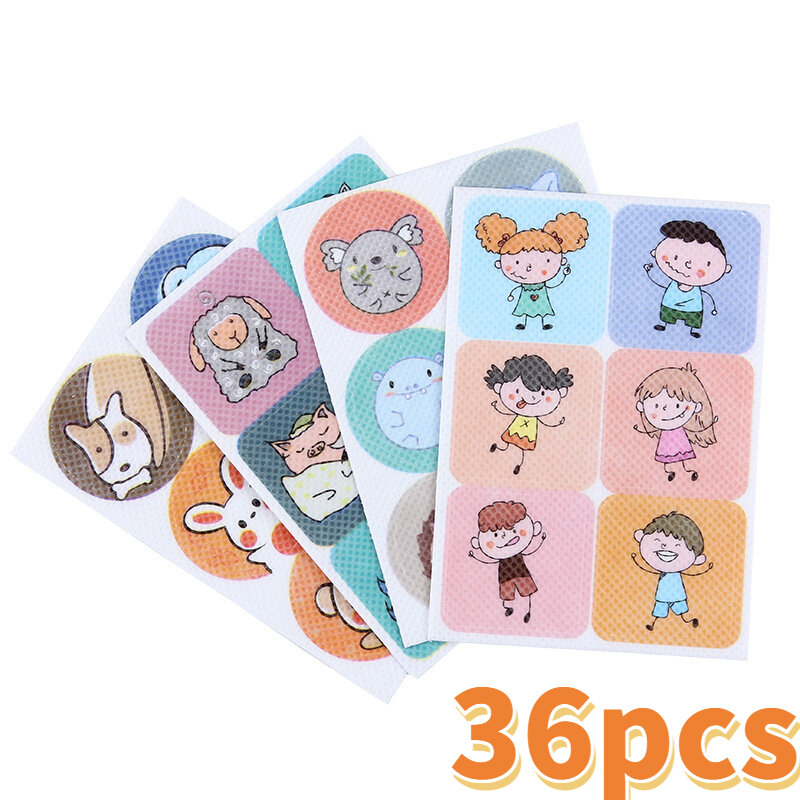 Happily Baby 36pcs in 1 Mosquito Proof Sticker for Baby Fashion Cartoon Portable Mosquito Repellent Patch Kids 18/72pcs