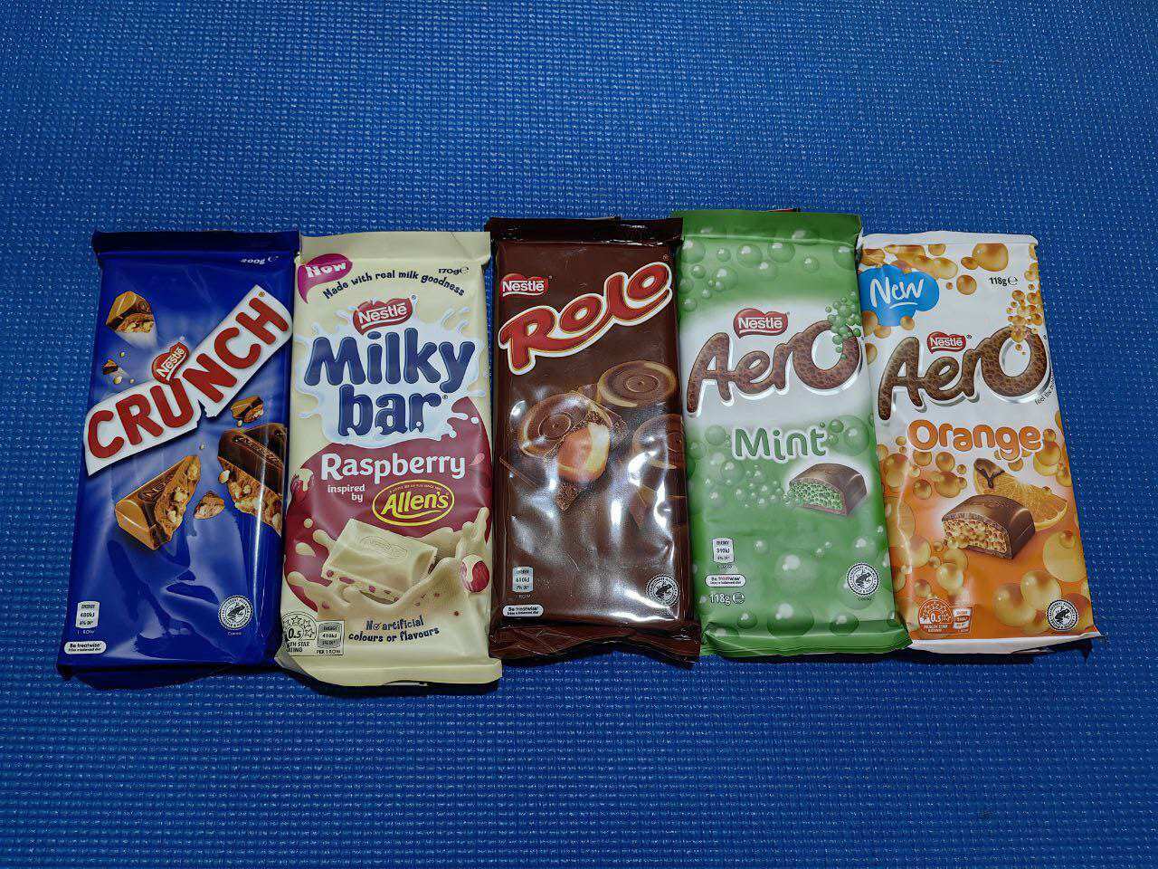 Blue Aero Chocolate