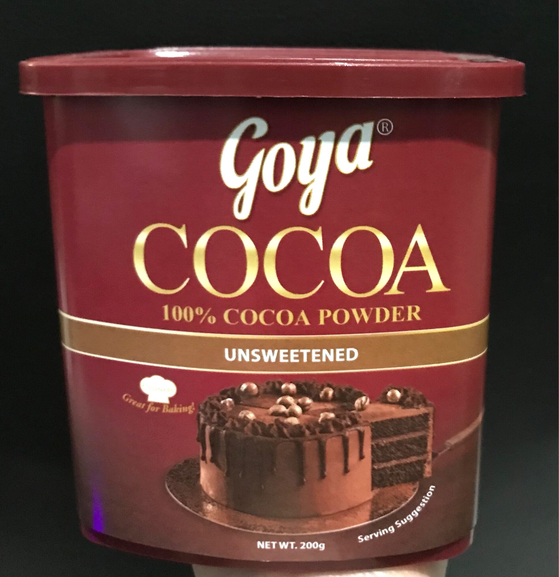 Goya 100% Cocoa Powder 200g Unsweetened | Lazada PH