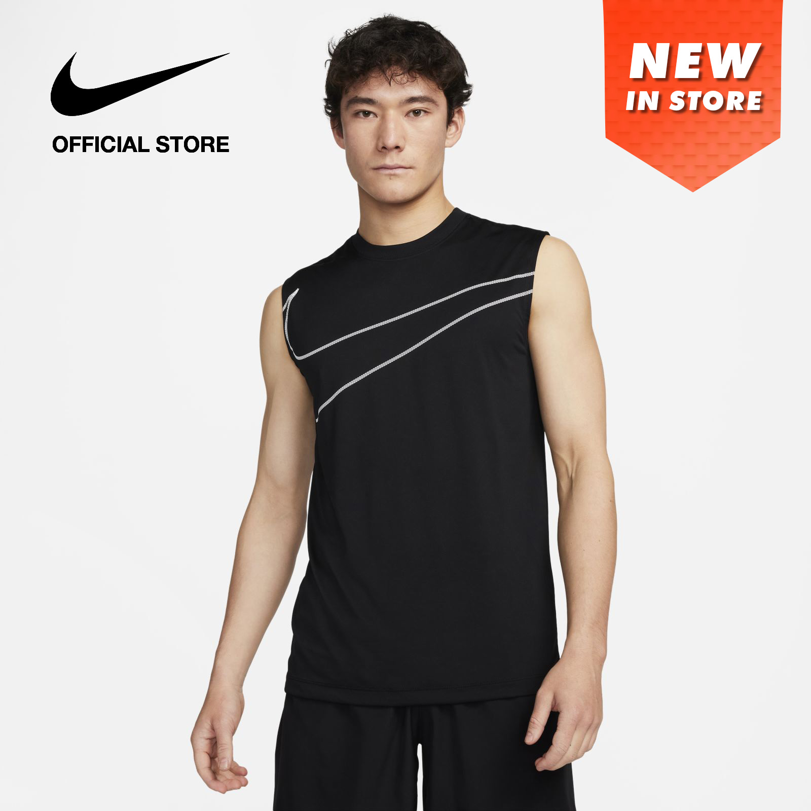 Nike Pro Dri-FIT Men's Tight-Fit Sleeveless Top. Nike PH