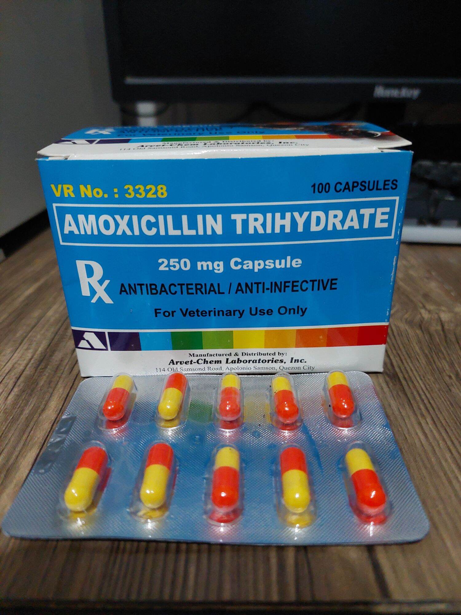 Amox 250MG,SOLD Per 10 Capsules