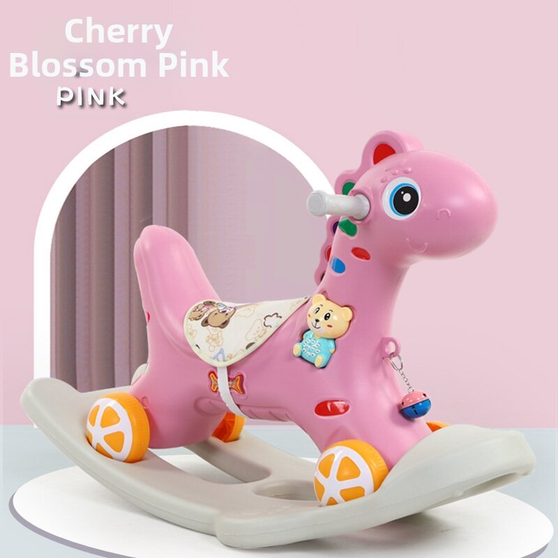 Birthday Gift Large Dual-use Toy Rocking Horse