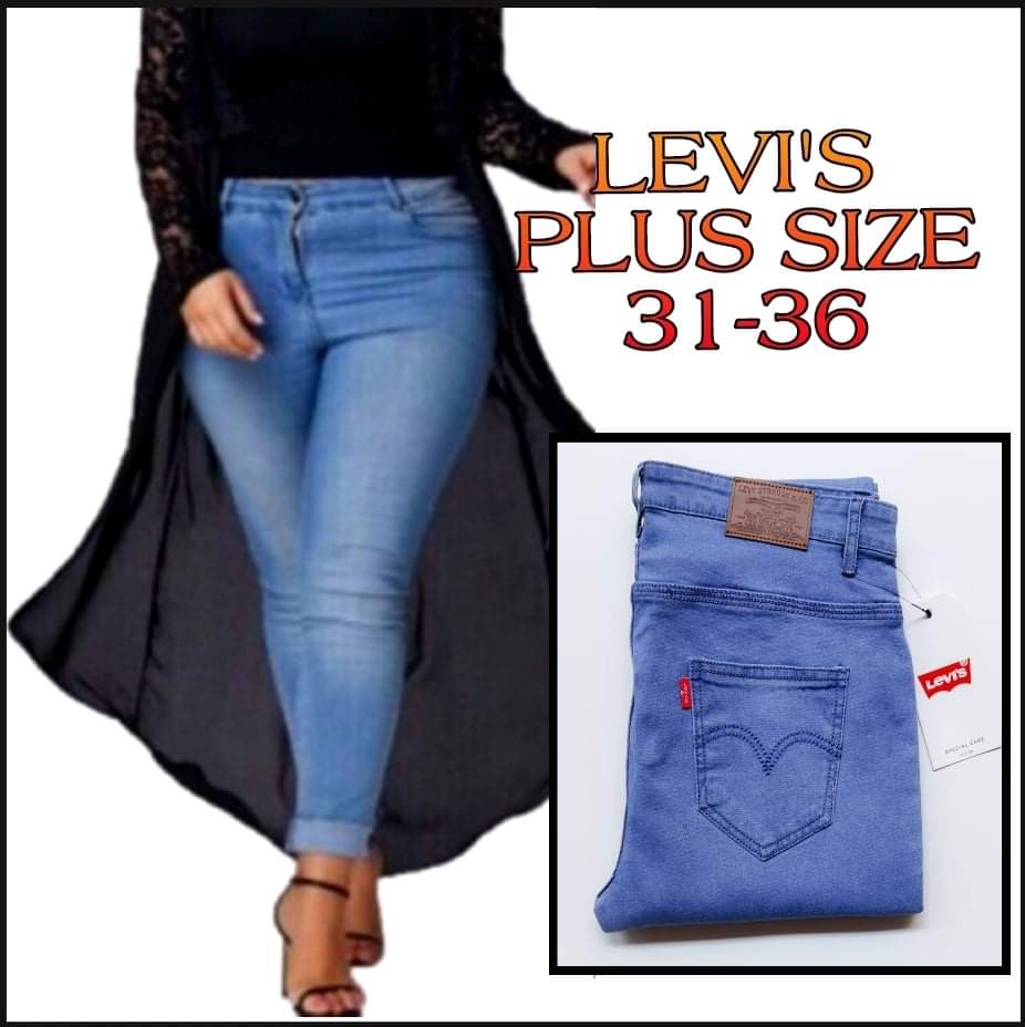 Levis plus size stretchable skinny jeans pants for women 31-36 | Lazada PH
