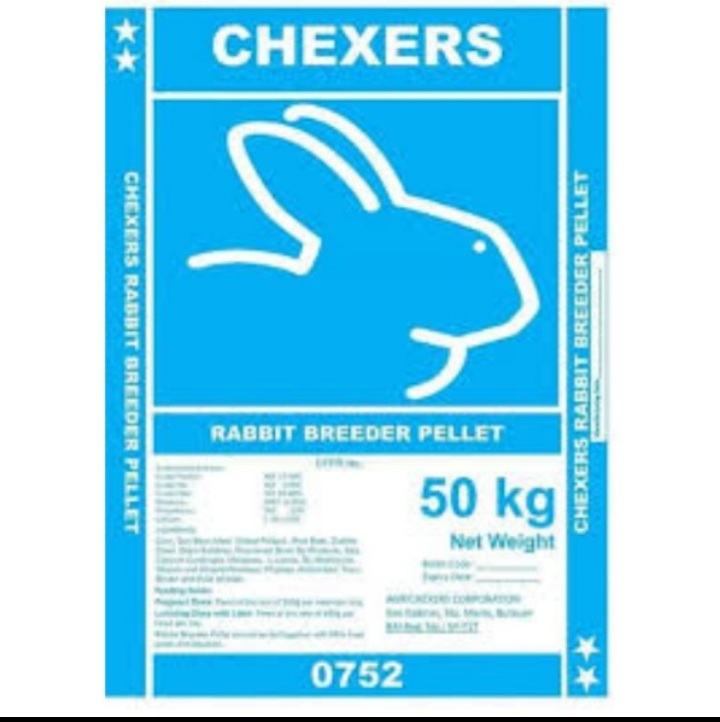 Chexers Rabbit Breeder Pellet Animal Feeds per kilo