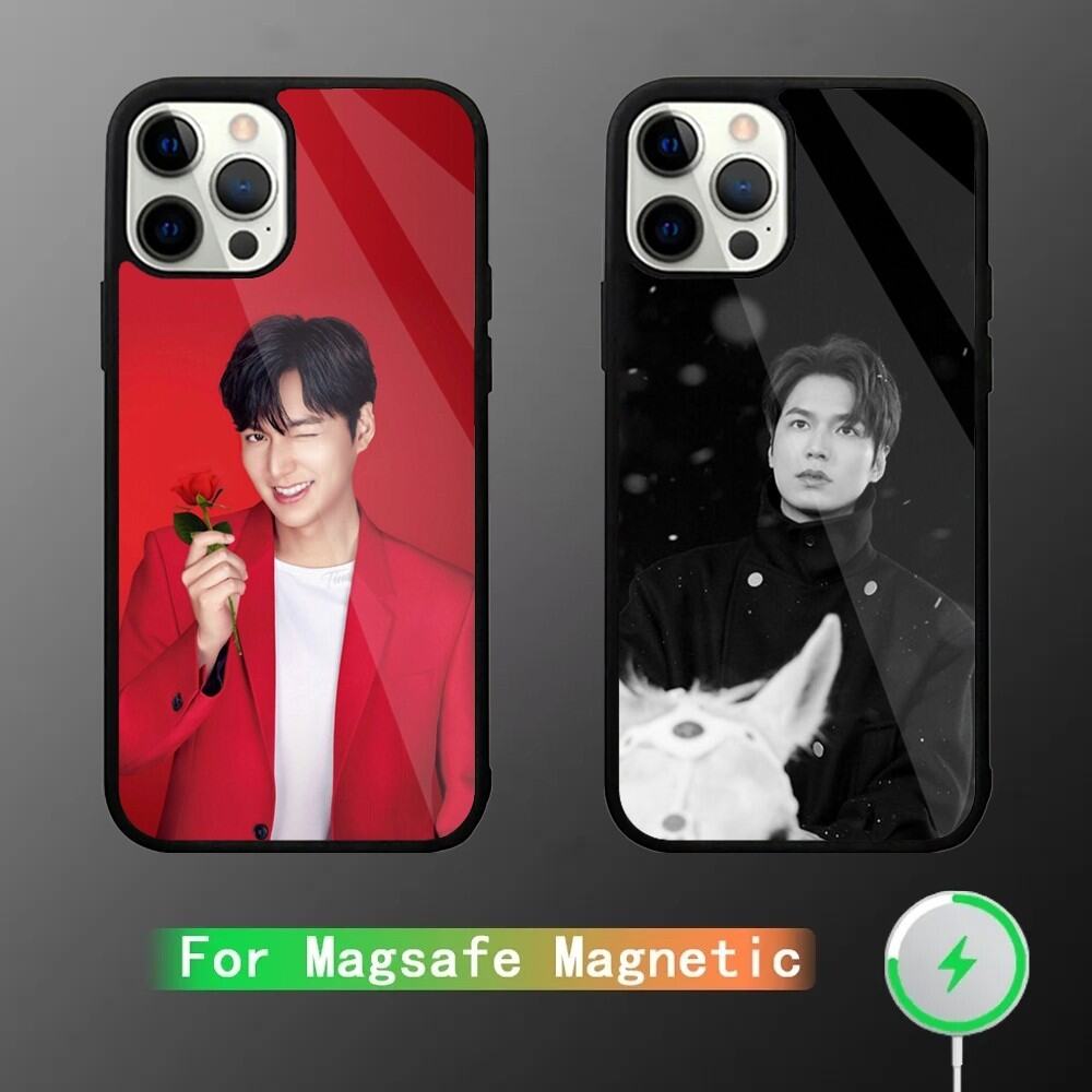 Actor L-Lee Min Ho Phone Case For iPhone 15,14,13,12,11,Plus,Pro,Max Mini Magsafe Magnetic Wireless Charging