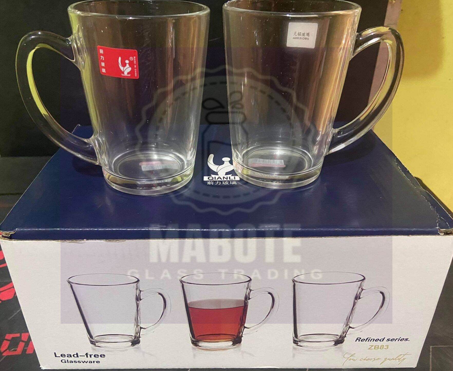 Qianli Kriti Creations Crystal Big Size Large Glasss, Cups, Bowl for Tea,  Coffee,Maggie, Soup, Jumbo Perfect For Gift