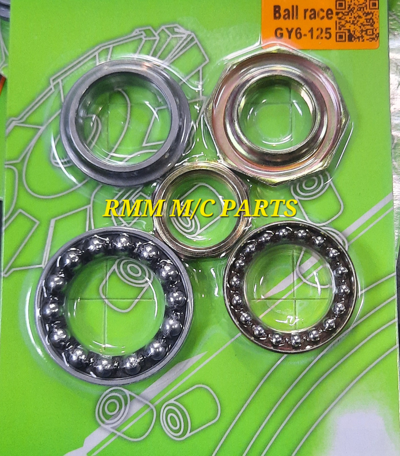 BALL RACE BEARING RUSI SC125 GALA / VENUS / PASSION / ROYAL / GY6 125
