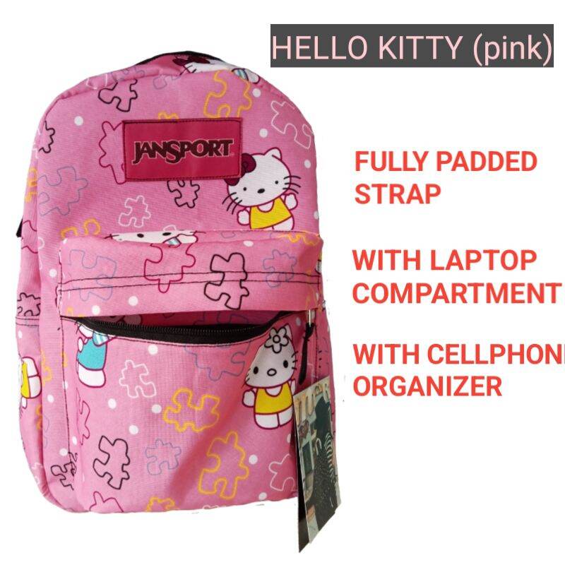 hello kitty jansport bag for sale hello kitty pink jansport backpack