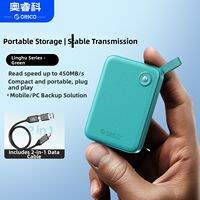 ORICO | Portable External SSD 4TB with USB Type C Fast Transfer 500-1000MB/s for iPhone 15 and Computers Compact Design High Capacity Storage Backup