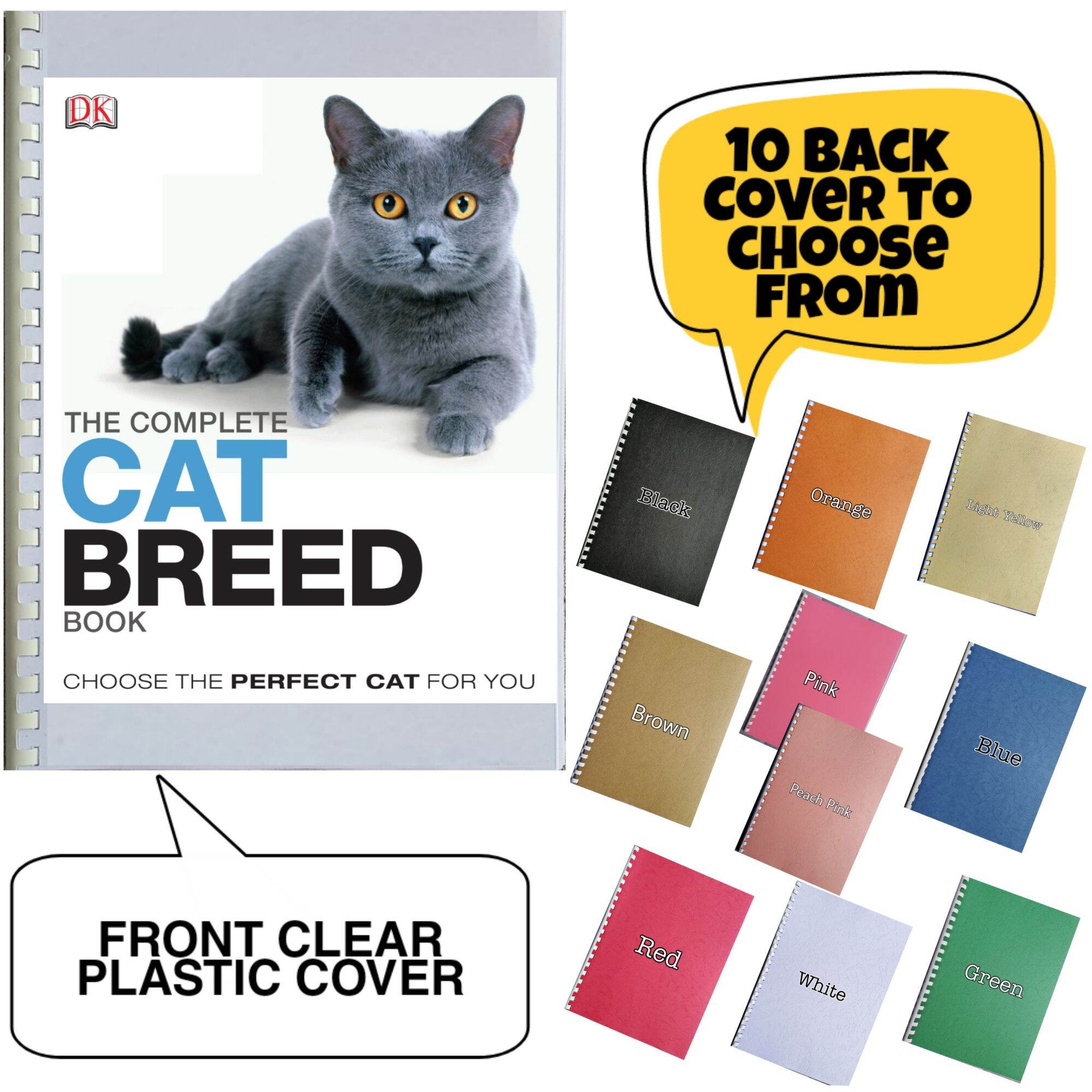 The Complete Cat Breed Book / Choose the PERFECT CAT for you / DK Lazada PH