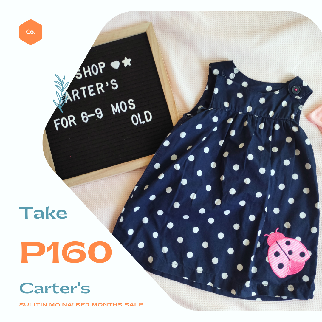 Carter s baby girl clothes dress Lazada PH