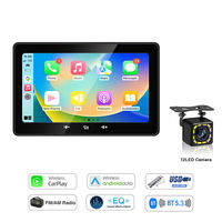 7inch MP5 Marine Boat Radio Wireless CarPlay Android Auto Waterproof IP67 Bluetooth FM AM AUX For Boat ATV UTV Yacht Golf Cart