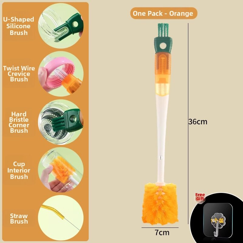 5-in-1 Long Handle Cleaning Brush