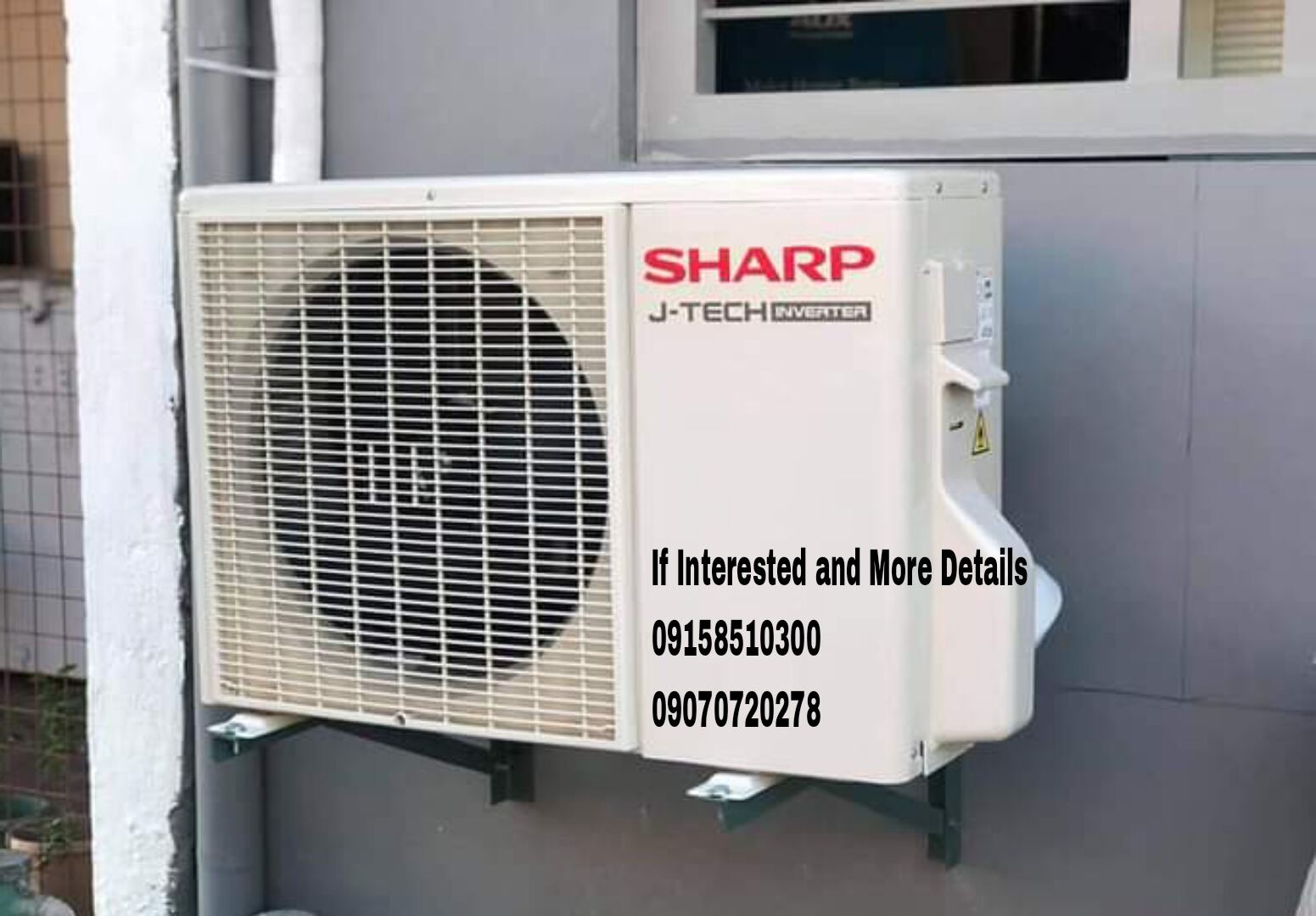 Sharp 1 5hp J Tech Inverter Split Type Airconditioner Lazada Ph