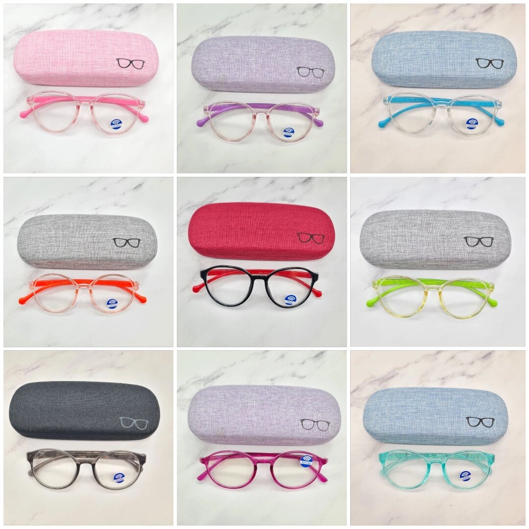 Kids Anti-Radiation Eyeglasses with Case - 