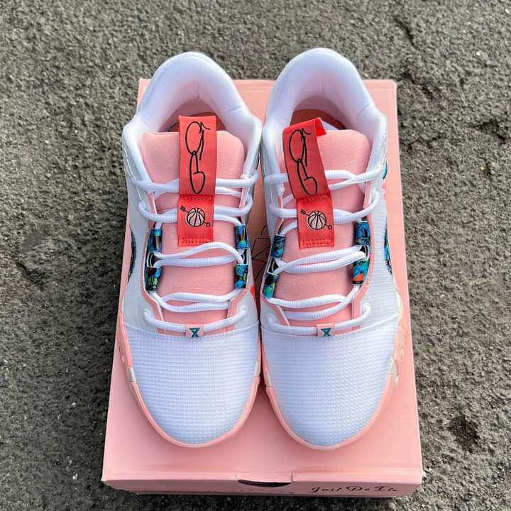 Paul george hot sale shoes pink