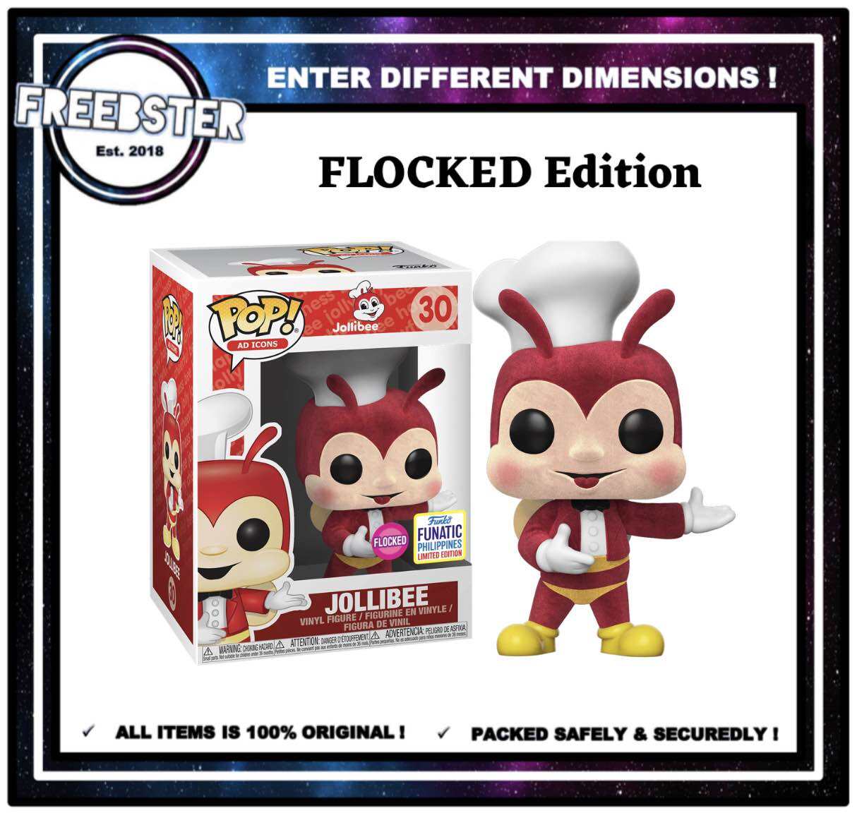 Int'l Toy brand Funko Pop unveils limited edition Jollibee mascot - Good  News Pilipinas