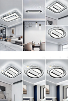 Smile | Bladeless Ceiling Fan Light For Living Room Bedroom Dining