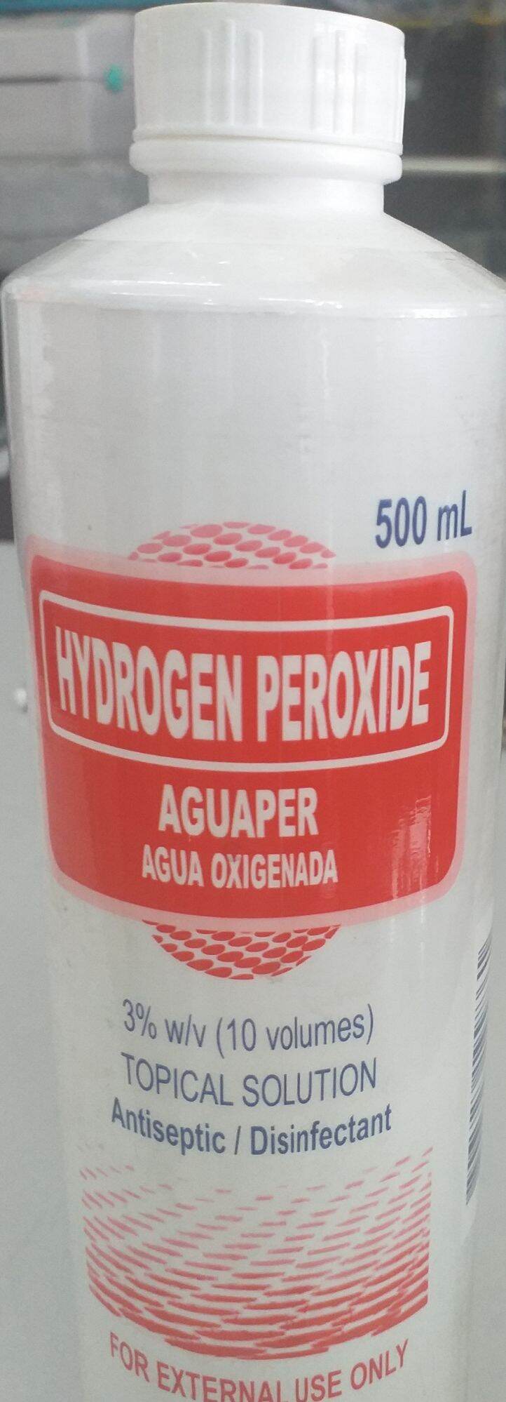 hydrogen peroxide 500ml aguaper 3 w/ v (10 volumes) Lazada PH