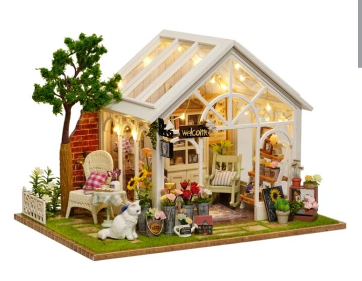 DIY Miniature Sunshine Greenhouse Set - Brand Lil' Haven Presyo 2,450 Piso*Libreng Shipping