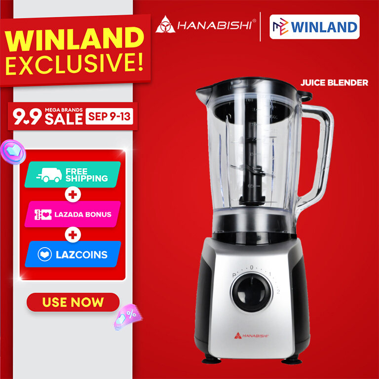 Hanabishi Super 6-Blade Blender 1.7L HJB-100