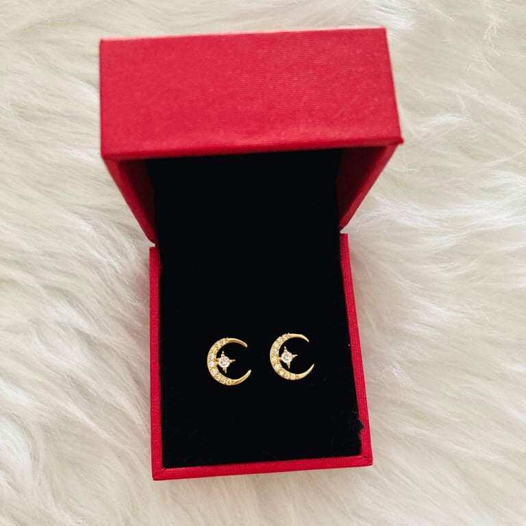 Moonstar Earrings Tala by Kyla - Stylish Gift Box Included