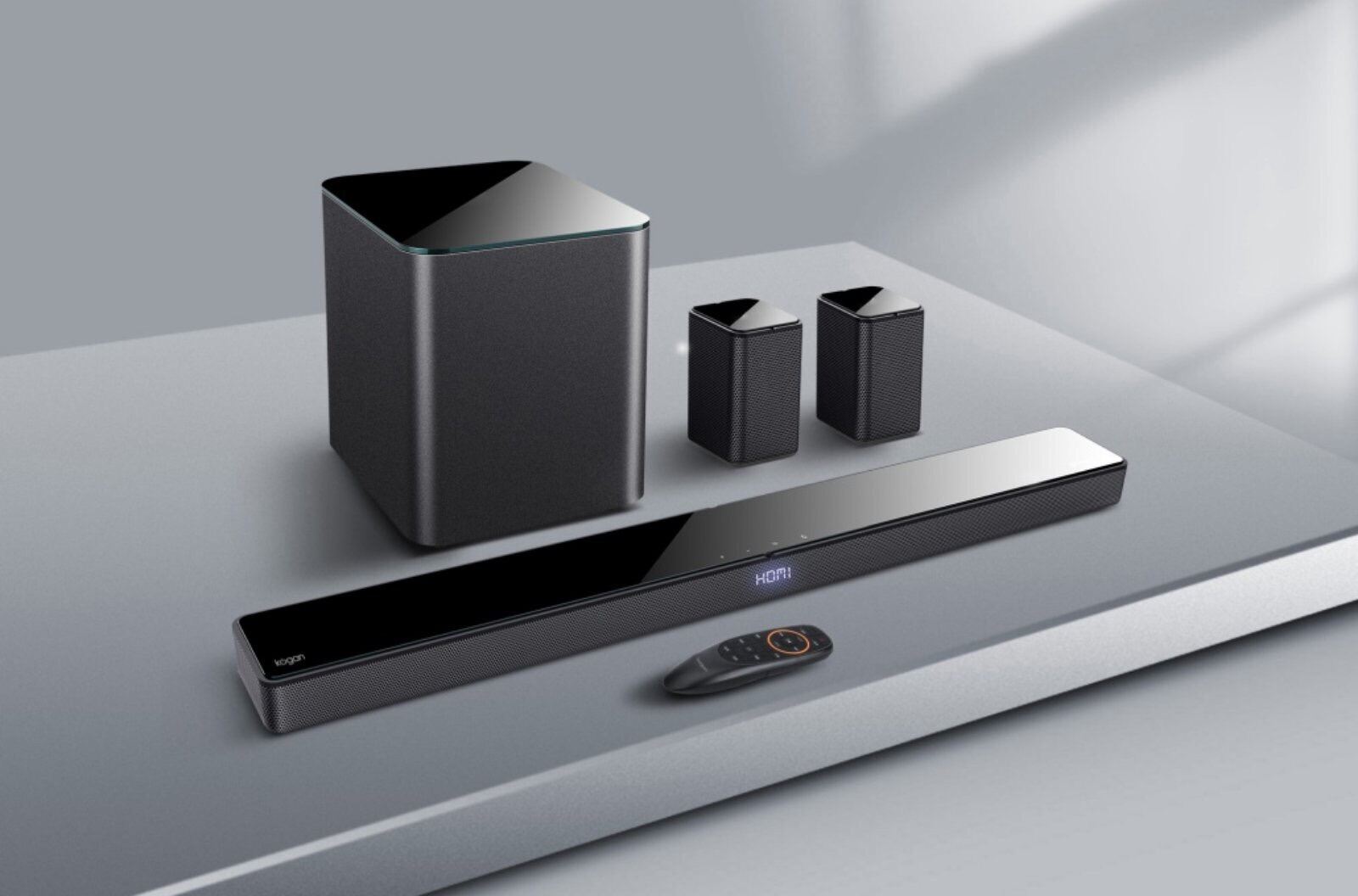 Kogan Dolby soundbar with Wireless subwoofer and rear speaker. Lazada PH