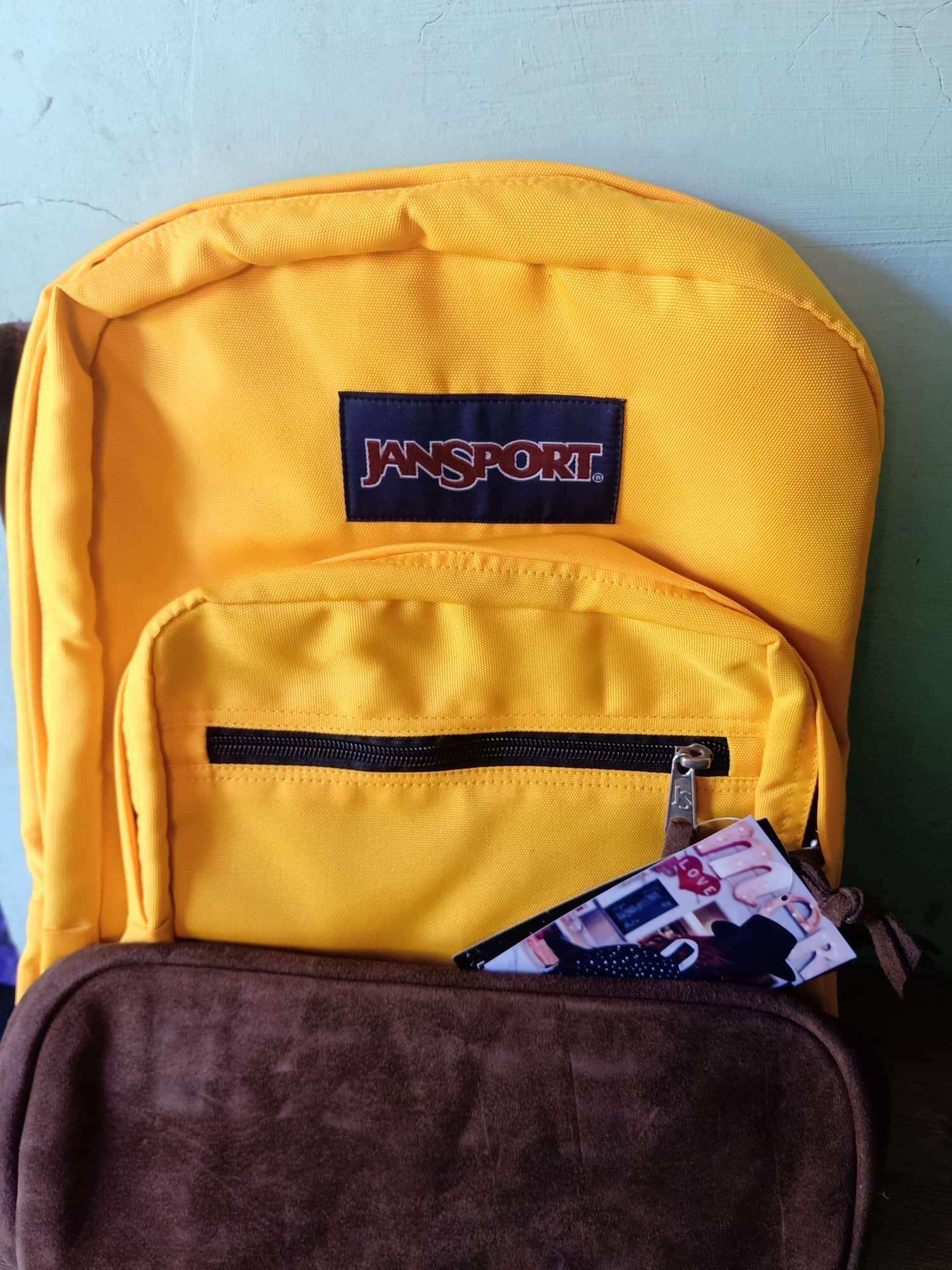 english mustard jansport right pack SuperBreak One Backpack - Durable, Lightweight Bag with 1 Main Compartment, Front Utility Pocket with Built-in Organizer, Premium Backpack, Vintage Irises The Right Pack backpack is a long Jansport Jansport Right Pack Backpack