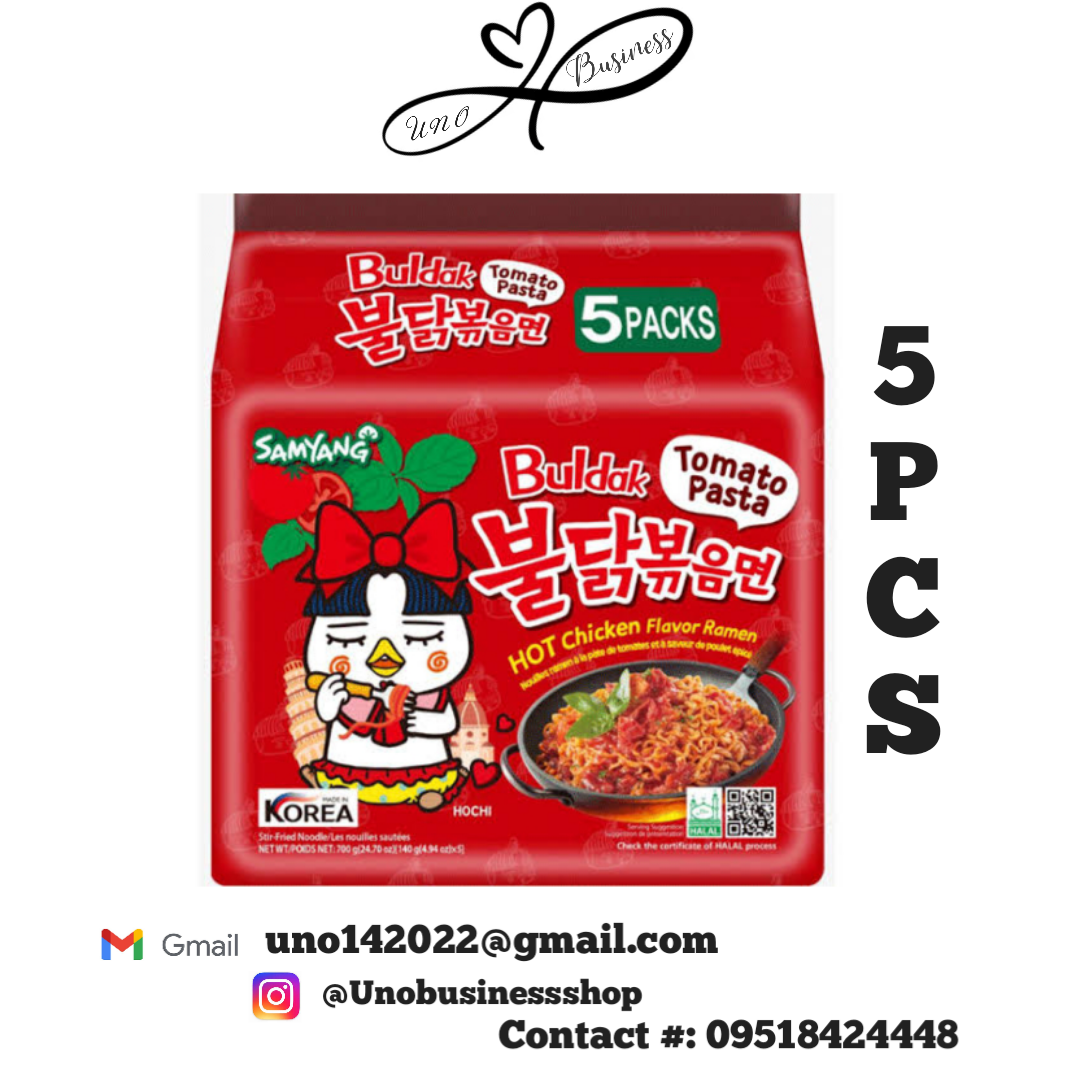 Samyang Buldak Tomato Pasta (packed 5pcs) Lazada PH