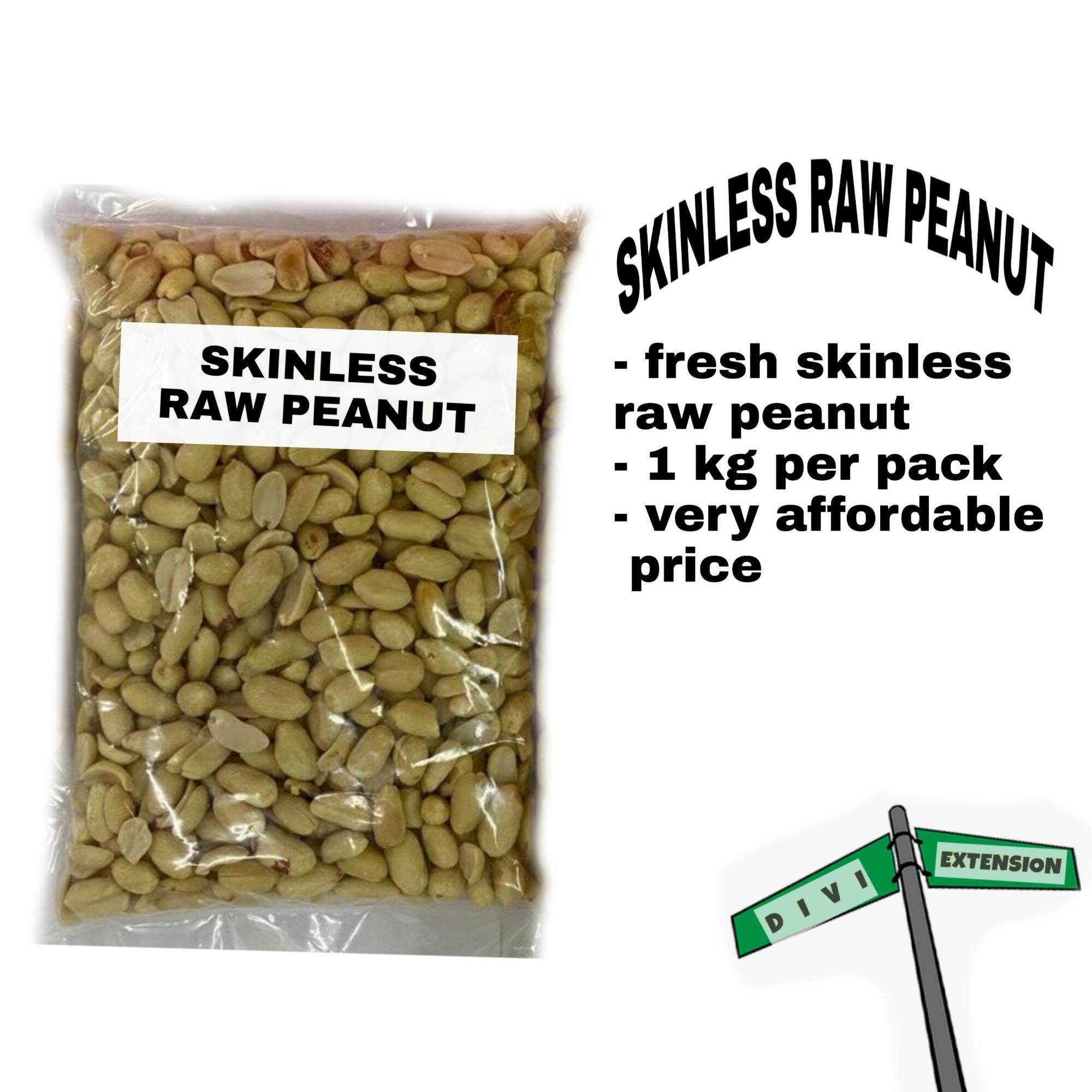 1 kg skinless raw peanut [ maning hubad or mani hubad ] for sale ...