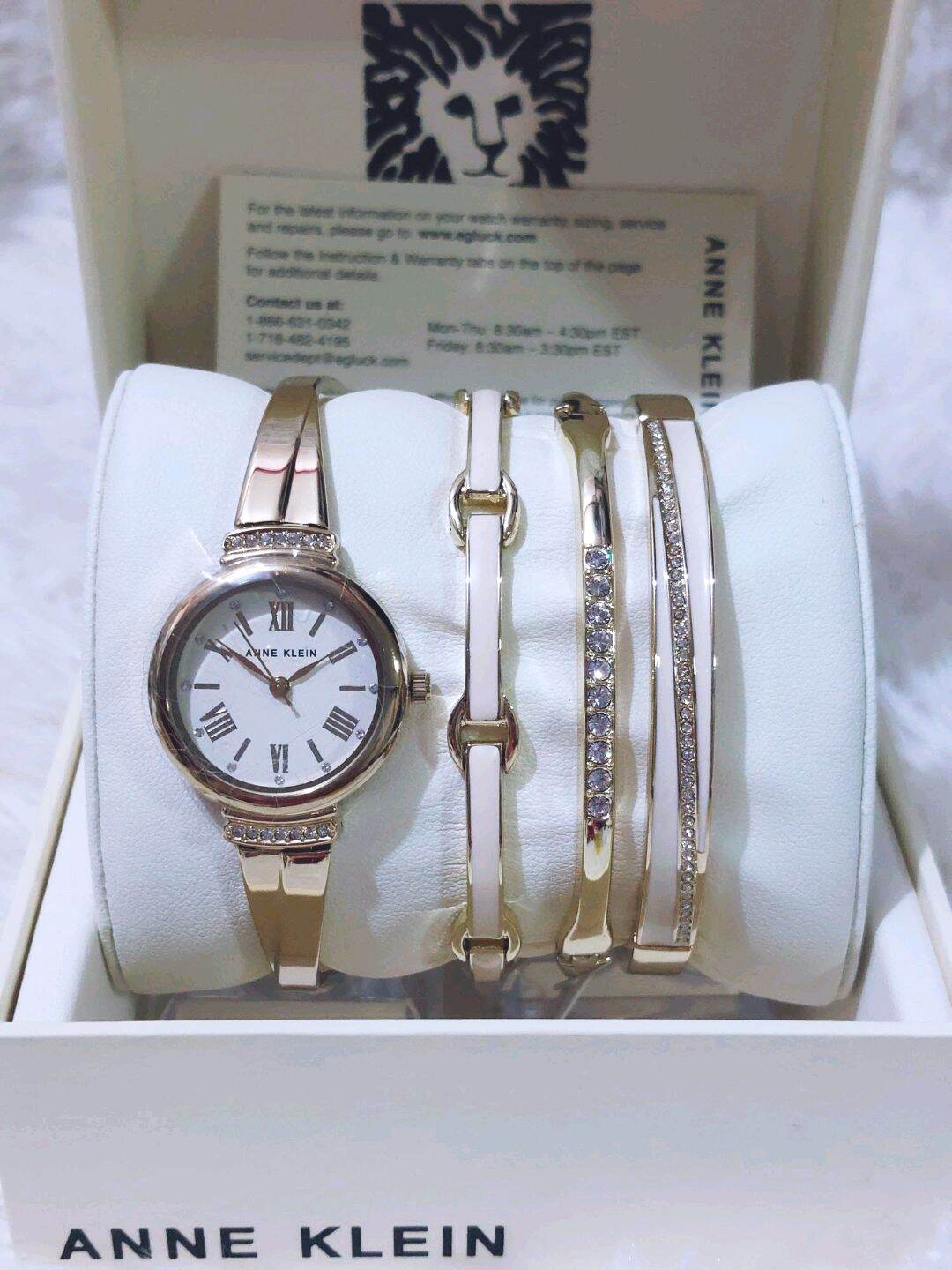 Anne klein watch hot sale set price