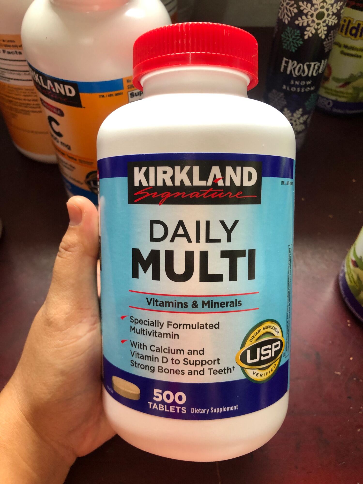 Kirkland Daily multivitamins, 500tablets (AUG 2025) Lazada PH