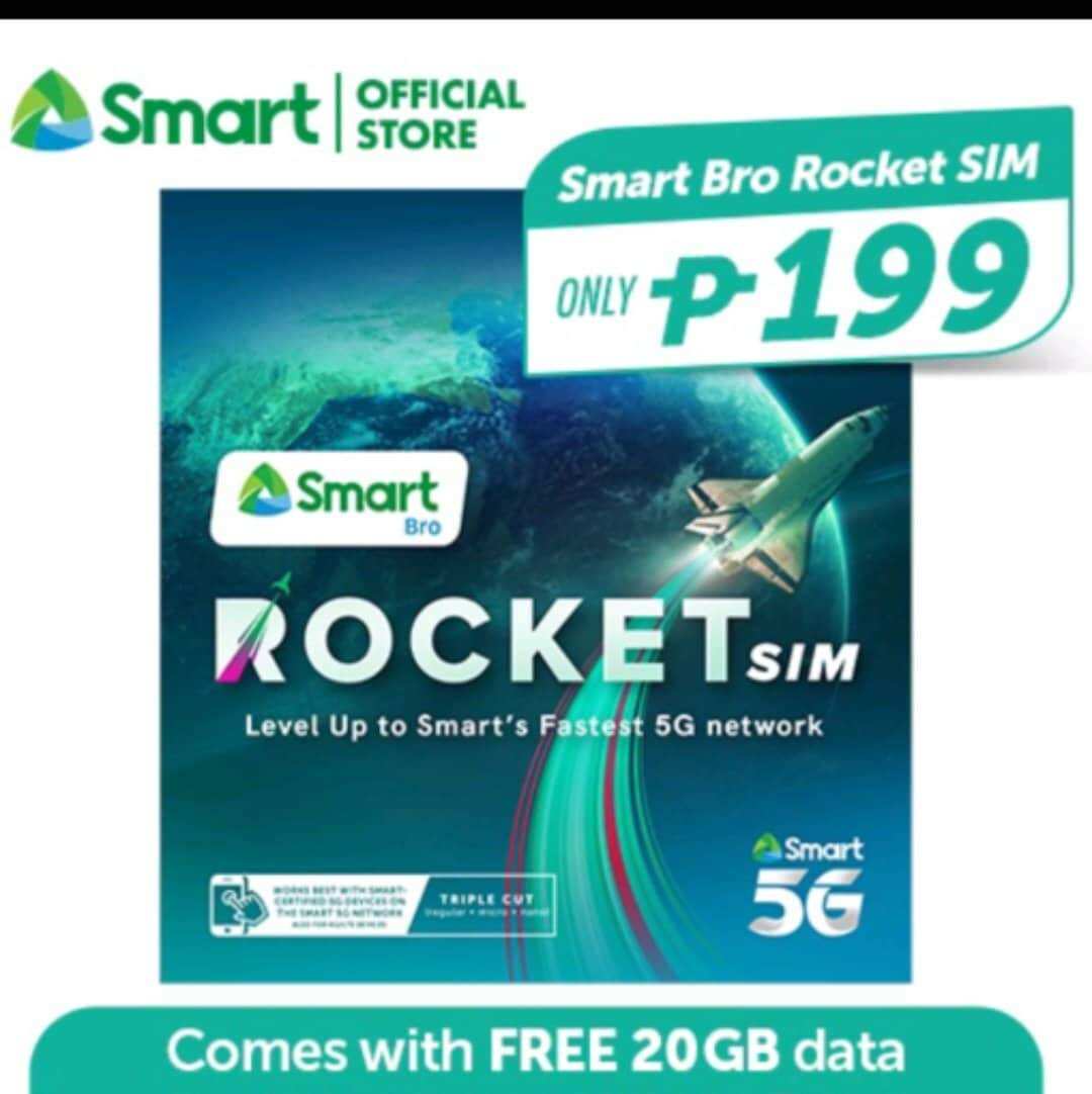 NEW ROCKET SIM UNLI DATA 30DAYS 699/GOMO SIM UNLI DATA 30DAYS/ROCKET SIM 20GB FOR 7DAYS pwede  2g 3g 4g 5gKUNG ANO PO NASA PICTURE YON PO MA KUKUWA NYO. 
