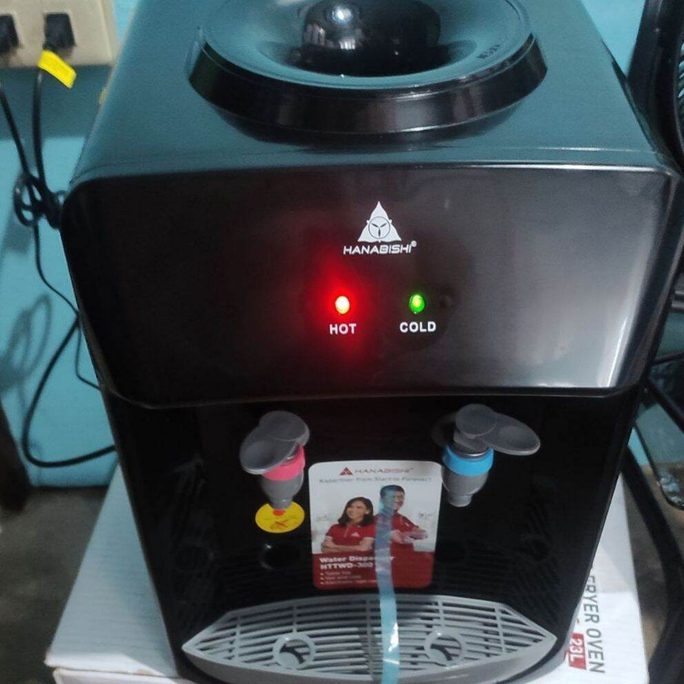 Water Dispenser HANABISHI WATER DISPENSER(table top)HTTWD300 Lazada PH