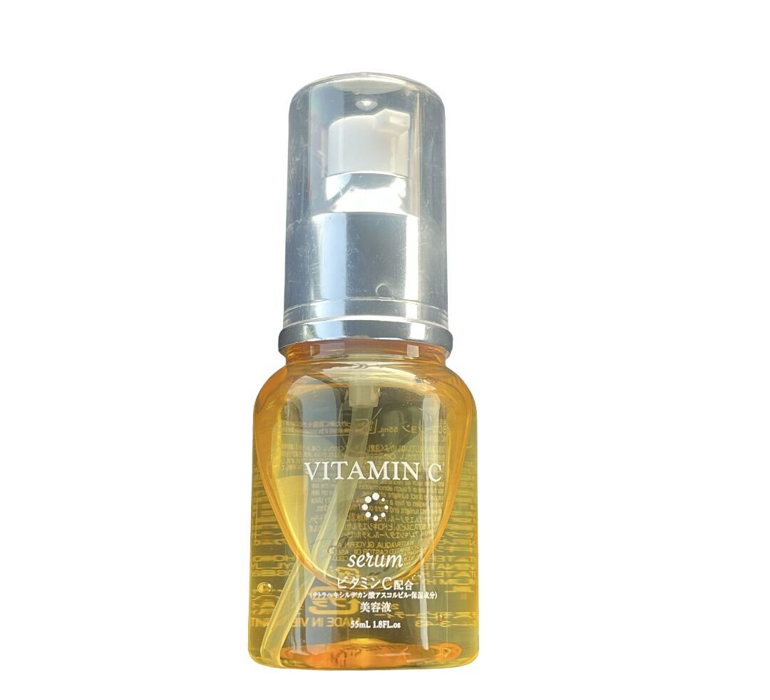 Daiso Vitamin C Serum,Ceramid,Apple Stem Cell, Royal Jelly Serum 55ml
